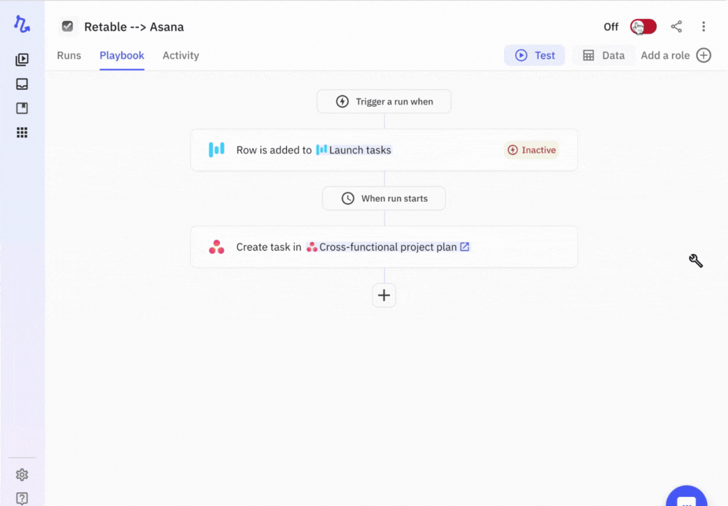 Retable Connect Retable with Relay